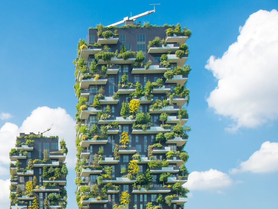 Construction Vertical gardens Milan
